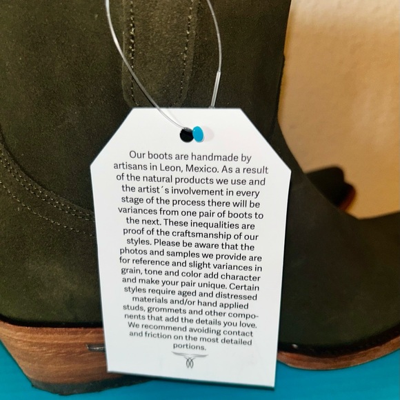 EMMA JANE BOOTIE - OLIVE SUEDE - Picture 4 of 8